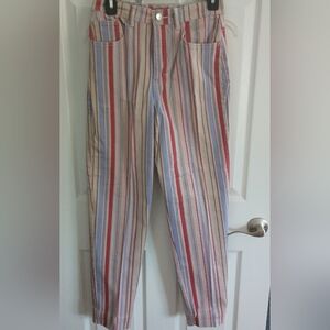 Vintage Gloria Vanderbilt Women's Striped Pants